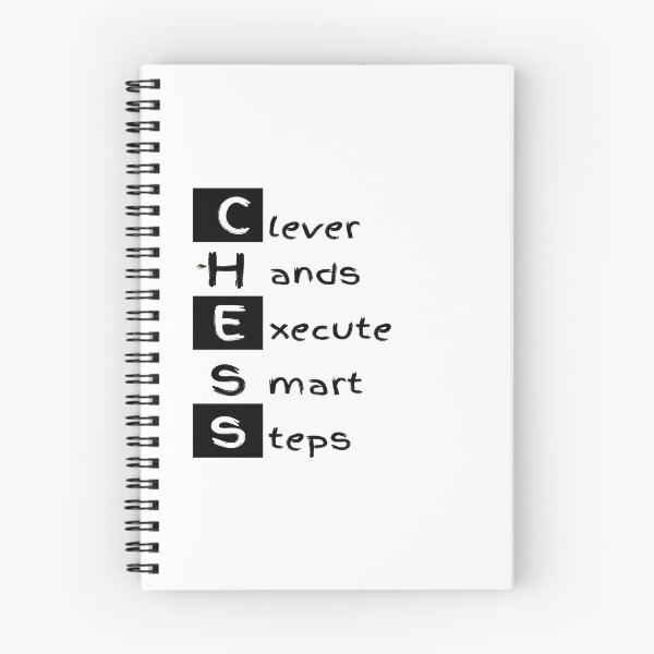 Item preview, CHESS: Clever Hands Execute Smart Steps designed and sold by PawnShiftGoods.