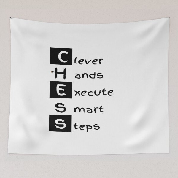 Item preview, CHESS: Clever Hands Execute Smart Steps designed and sold by PawnShiftGoods.