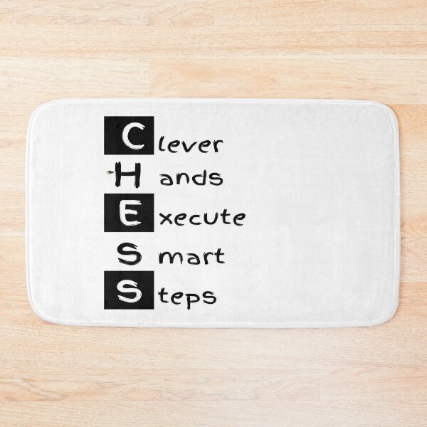 Item preview, CHESS: Clever Hands Execute Smart Steps designed and sold by PawnShiftGoods.