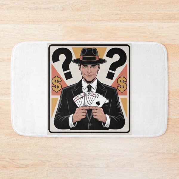 Item preview, Tricky Business Scam Awareness Vintage Poster designed and sold by KARTICK DUTTA.