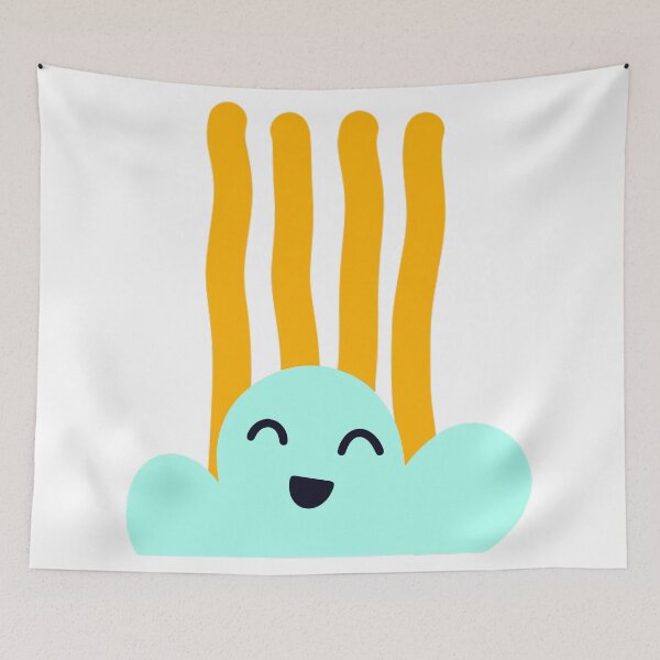 Item preview, Cloud Cute Smiley Face designed and sold by MollyLYork.