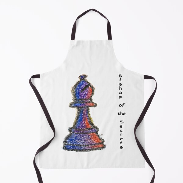 Item preview, Bishop of the Secrets – Colorful Chess Artwork designed and sold by PawnShiftGoods.