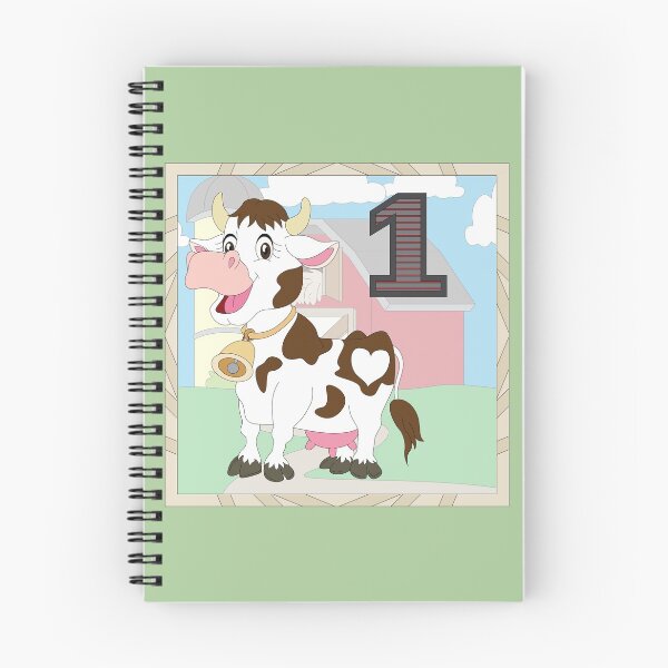 Item preview, Cow on a farm designed and sold by OrangeEden.