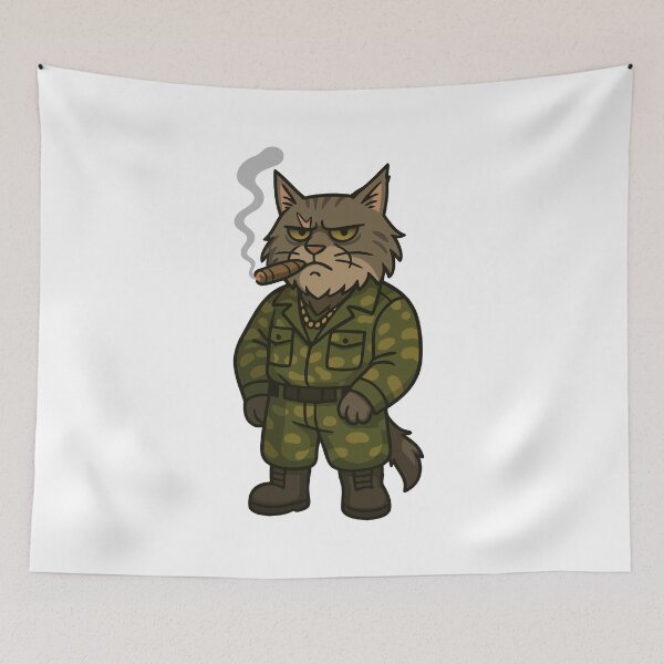 Item preview, Angry Cats Face-Off designed and sold by PierrelyHO.