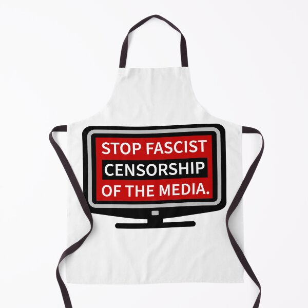 Item preview, Stop the fascist censorship of the media. designed and sold by Rachel the Artist .