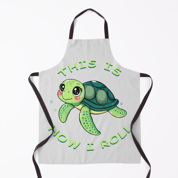 Item preview, This Is How I Roll – Funny Turtle Illustration Design designed and sold by DVNarts.