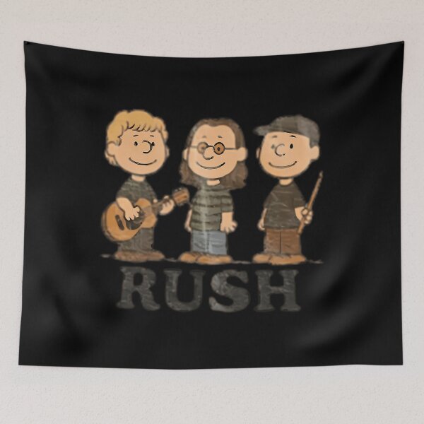 Item preview, Rush Band Peanuts Style Baby Rock Band Cartoon Rush Fan Girl designed and sold by SamuelGreenwell.