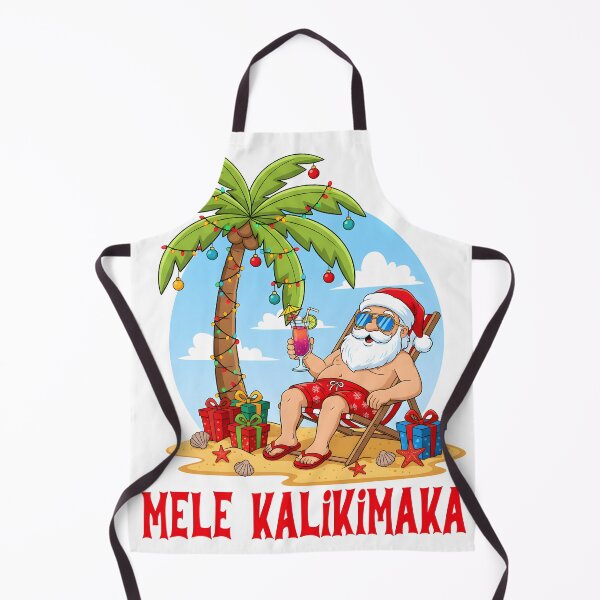 Item preview, Mele Kalikimaka Santa designed and sold by Frog Level Treasures.