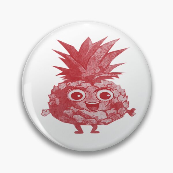 Item preview, Smiling pineapple character designed and sold by kinpirks.