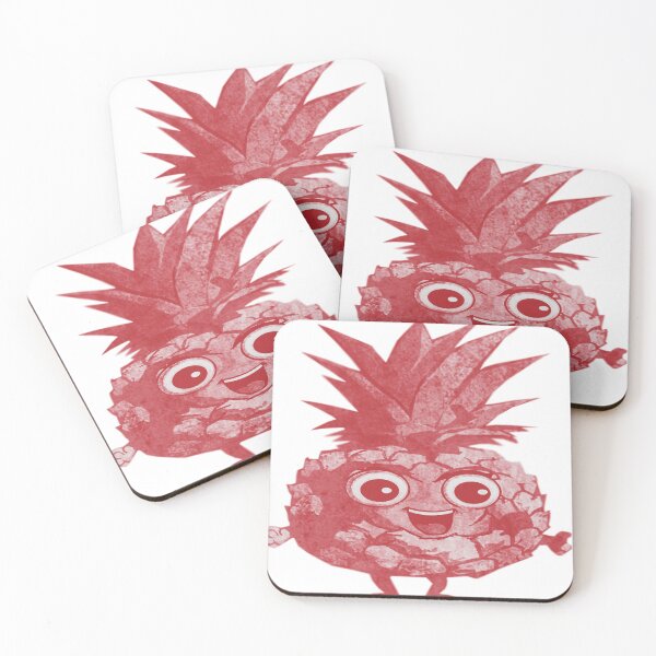 Item preview, Smiling pineapple character designed and sold by kinpirks.
