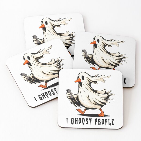 Item preview, I Ghoost People Funny Halloween Goose Ghost designed and sold by EthosWear.