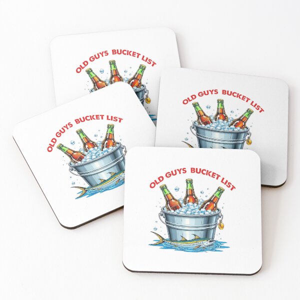 Item preview, Old Guys Bucket List Beer Fishing designed and sold by TeeARTHY.