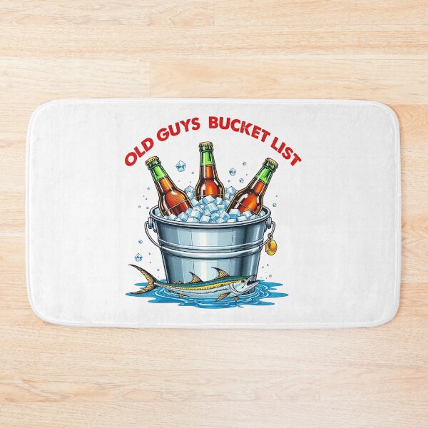 Item preview, Old Guys Bucket List Beer Fishing designed and sold by TeeARTHY.