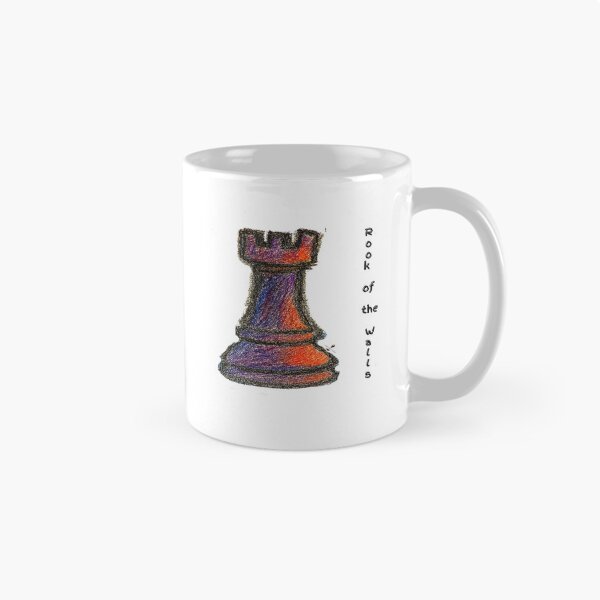 Item preview, Rook of the Walls – Colorful Chess Artwork designed and sold by PawnShiftGoods.