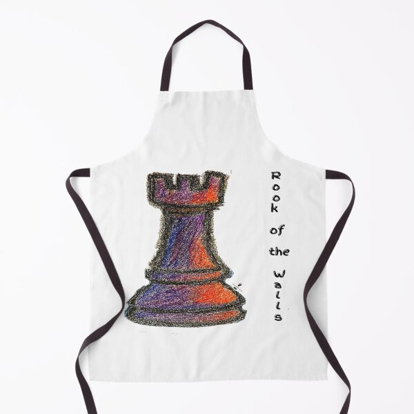 Item preview, Rook of the Walls – Colorful Chess Artwork designed and sold by PawnShiftGoods.