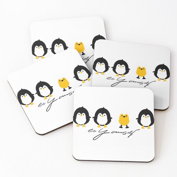 Item preview, Four penguins  designed and sold by zackmccnorey.