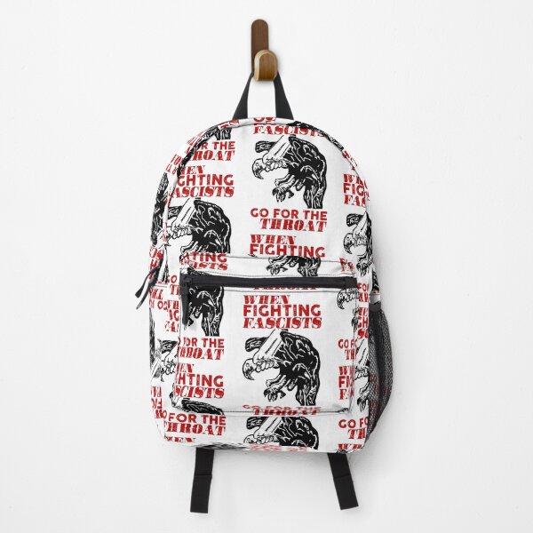 Item preview, When fighting fascists go for the throat. designed and sold by remerasnerdas.
