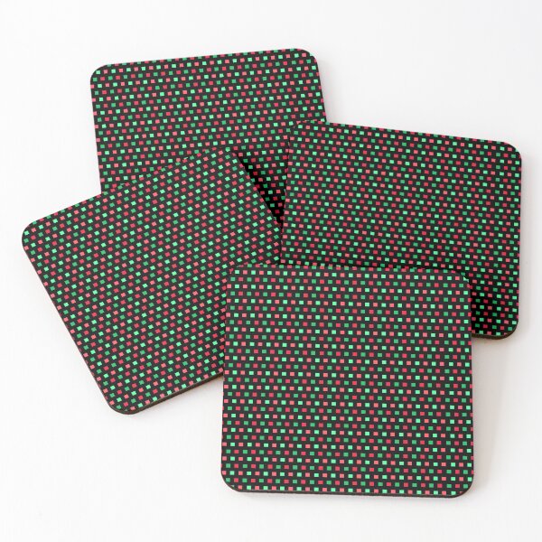 Item preview, Christmas Squares on Black designed and sold by BeJolley.