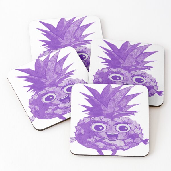 Item preview, Smiling pineapple character designed and sold by kinpirks.