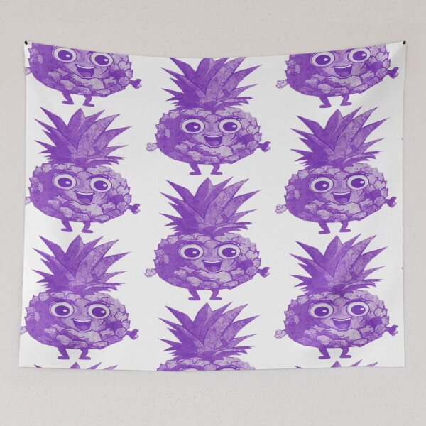 Item preview, Smiling pineapple character designed and sold by kinpirks.