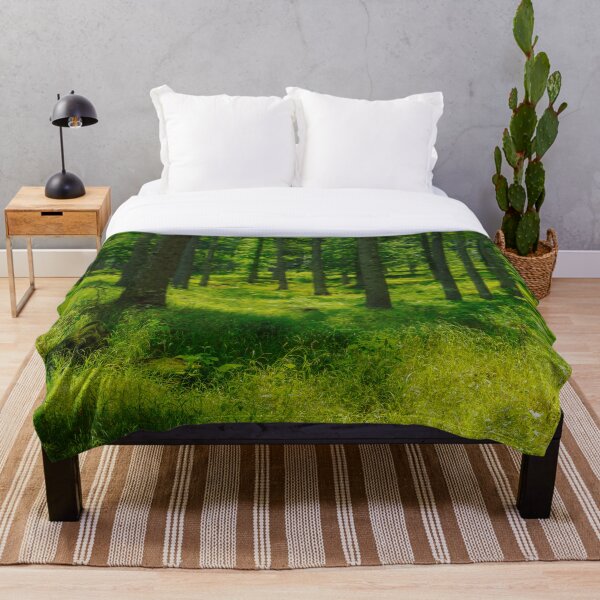 Item preview, Sunlit Woodland with Lush Greenery in Japan designed and sold by Pix4Japan.