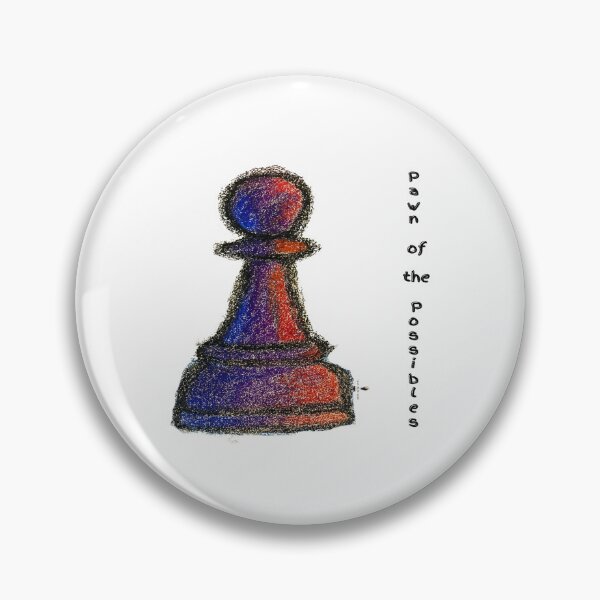 Item preview, Pawn of the Possibles – Colorful Chess Artwork designed and sold by PawnShiftGoods.
