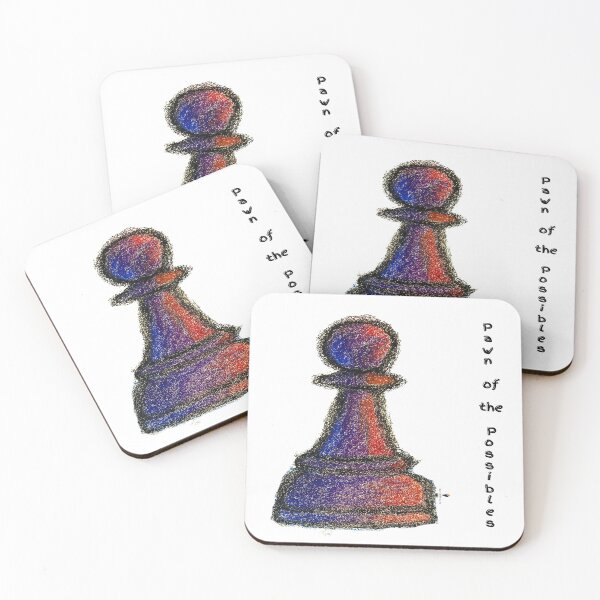 Item preview, Pawn of the Possibles – Colorful Chess Artwork designed and sold by PawnShiftGoods.
