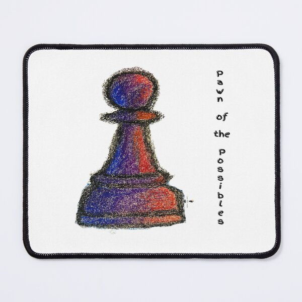 Item preview, Pawn of the Possibles – Colorful Chess Artwork designed and sold by PawnShiftGoods.