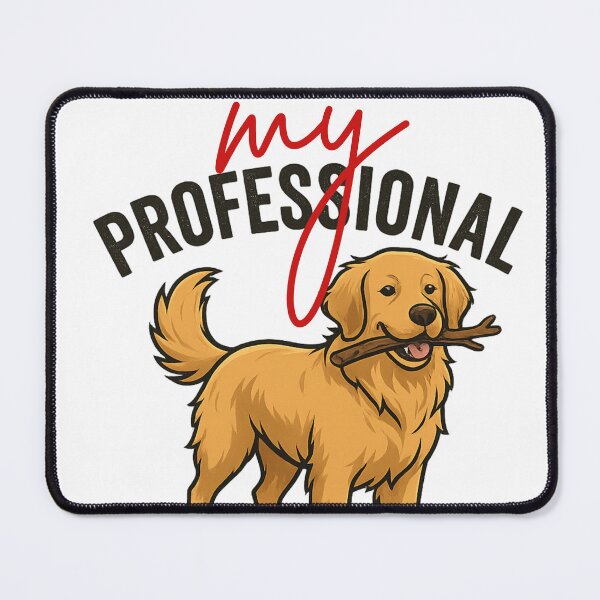 Item preview, Golden Retriever – Professional Stick Collector – Funny Dog Tee designed and sold by Foglifter.
