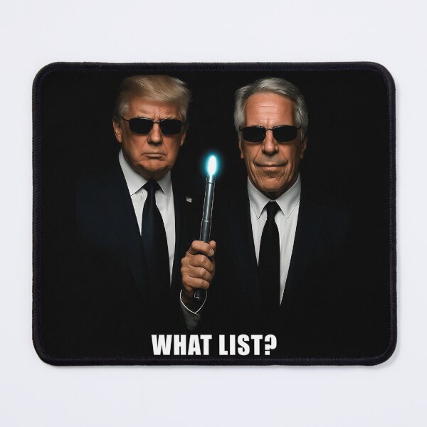 Item preview, What List Donald Trump With Jeffrey Epstein designed and sold by JuanitaBee.