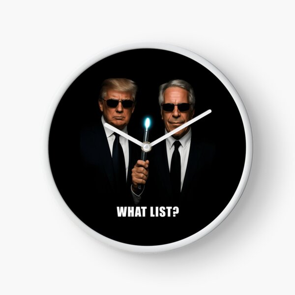 Item preview, What List Donald Trump With Jeffrey Epstein designed and sold by JuanitaBee.