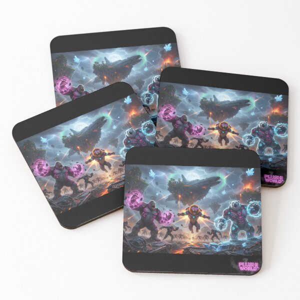 Item preview, Cyber Jungle Fury – PLUSHI WORLD™ Heroes designed and sold by PLUSHIWORLDtm.