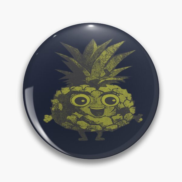 Item preview, Smiling pineapple character designed and sold by kinpirks.