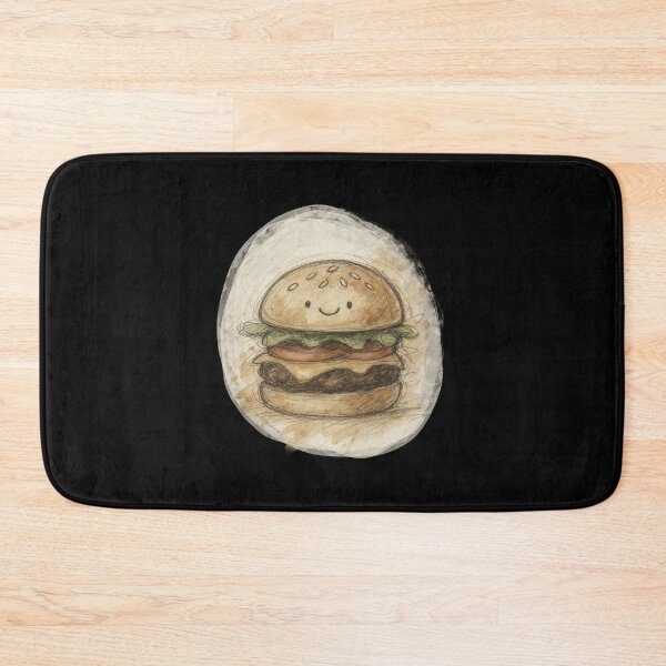 Item preview, CUTE RETRO BURGER designed and sold by LIS AND MELIVERSO.