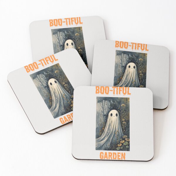 Item preview,  Botanical Ghost, Cute Autumn Floral Halloween Illustration, Cute Floral Ghost, Spooky Cottagecore Halloween Aesthetic designed and sold by KolorellaS.