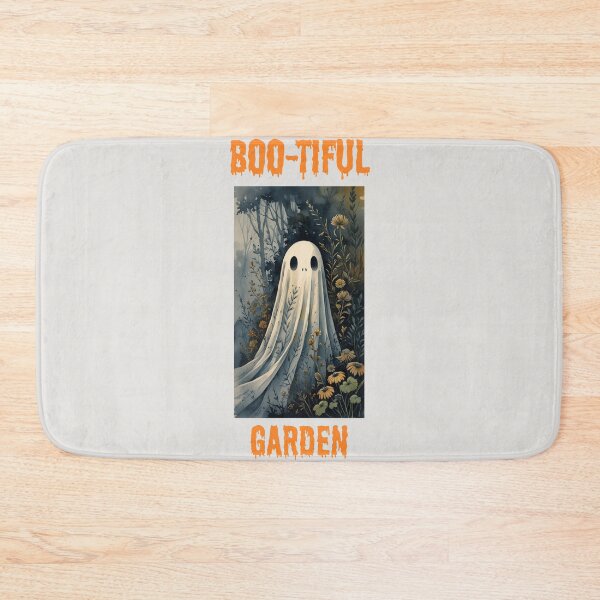 Item preview,  Botanical Ghost, Cute Autumn Floral Halloween Illustration, Cute Floral Ghost, Spooky Cottagecore Halloween Aesthetic designed and sold by KolorellaS.