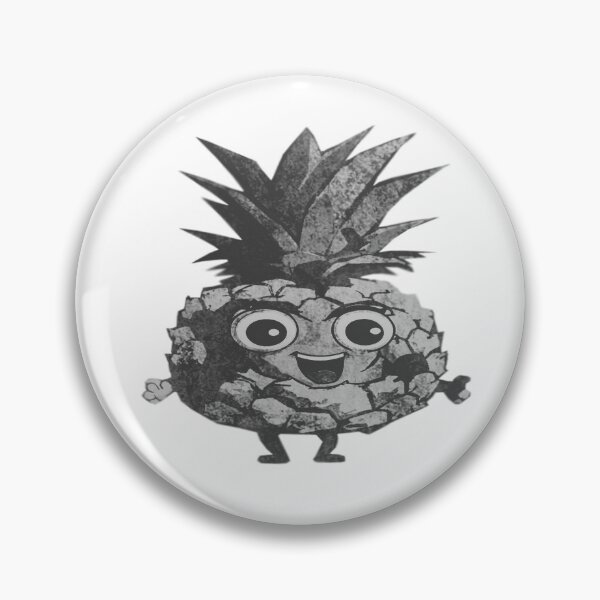 Item preview, Smiling pineapple character designed and sold by kinpirks.
