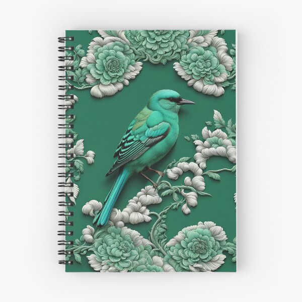 Item preview, Pájaro cantor esmeralda designed and sold by RowanGraphics.