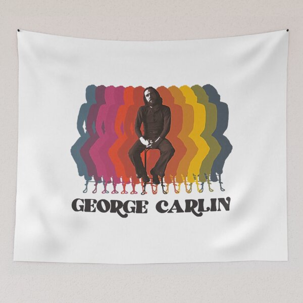 Item preview, George carlin retro fade T-Shirt designed and sold by DanyellRodgers.