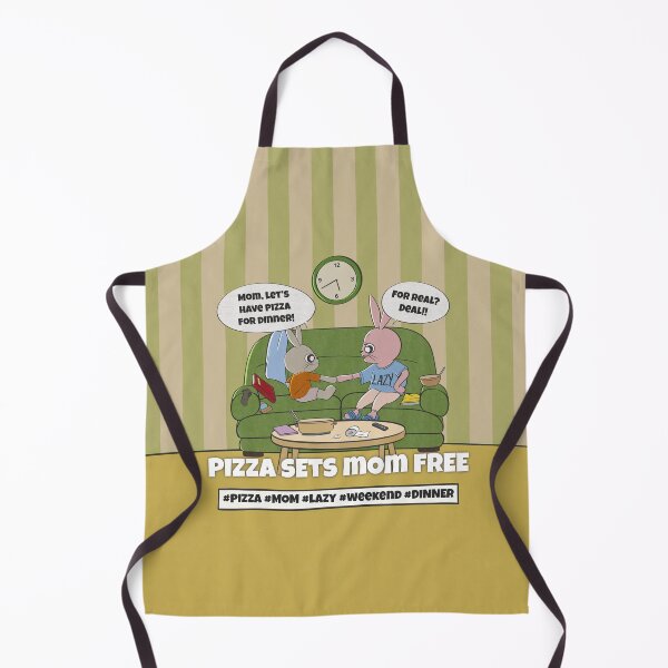 Item preview, Pizza Sets Mom Free – Cozy Weekend Bunny Comic designed and sold by Animejun25.