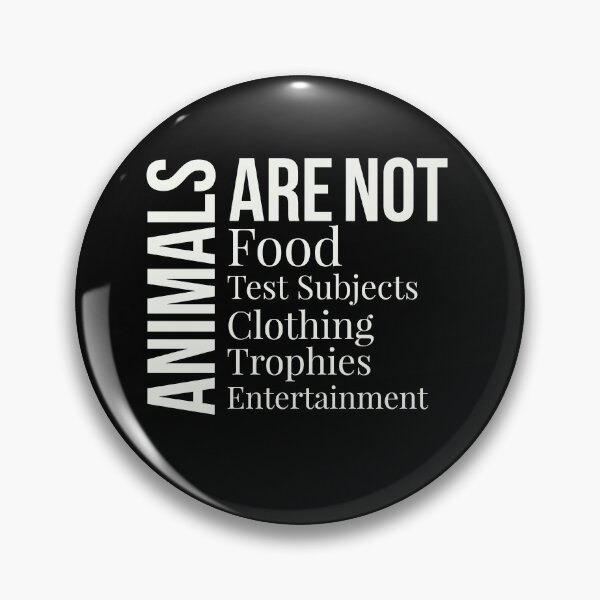 Item preview, Animals are not here for us designed and sold by Thought2reality.