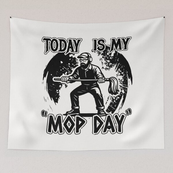 Item preview, Anatoly meme - Today is Mop Day- Zechjohn's I Am Sorry Can I Clean Here - Fun Gym Prank Black designed and sold by ZechJohnRB.