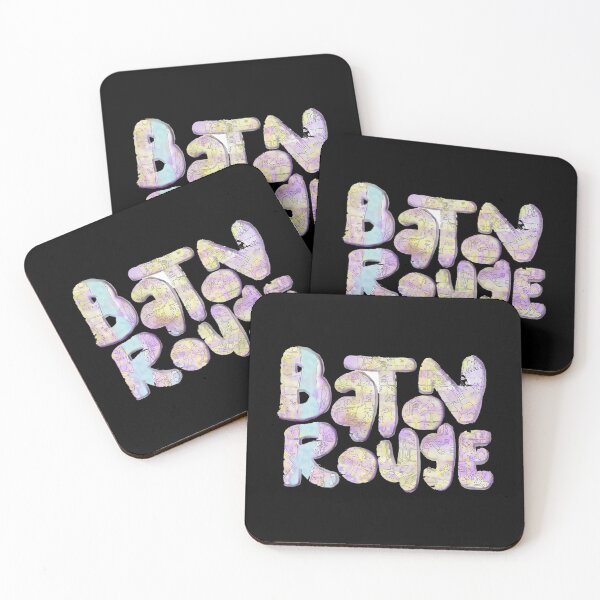 Item preview, Baton Rouge Map designed and sold by cliftonmccoy.
