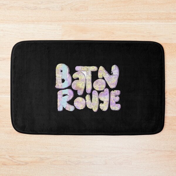 Item preview, Baton Rouge Map designed and sold by cliftonmccoy.