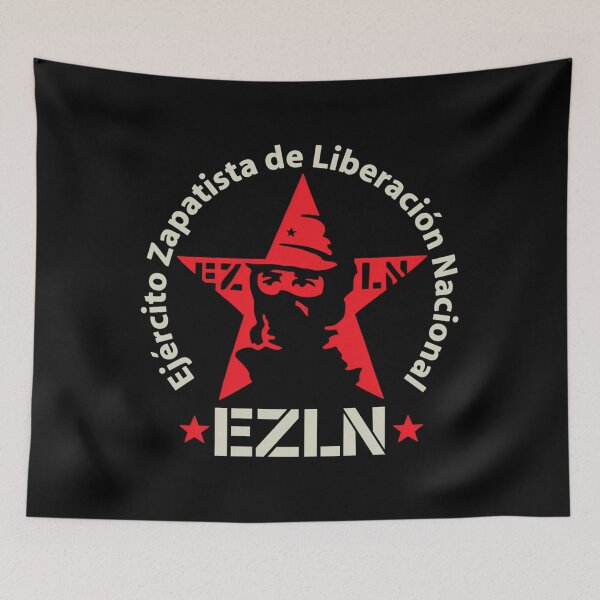 Item preview, Ezln Ejercito Zapatistas De Liberacion Nacional Red Star  Slogan 11 Graphic  designed and sold by AmyaTreutel.