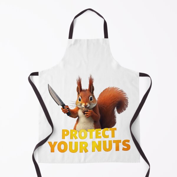 Item preview, Protect Your Nuts Funny Squirrel designed and sold by TeeARTHY.