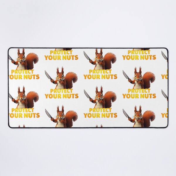 Item preview, Protect Your Nuts Funny Squirrel designed and sold by TeeARTHY.