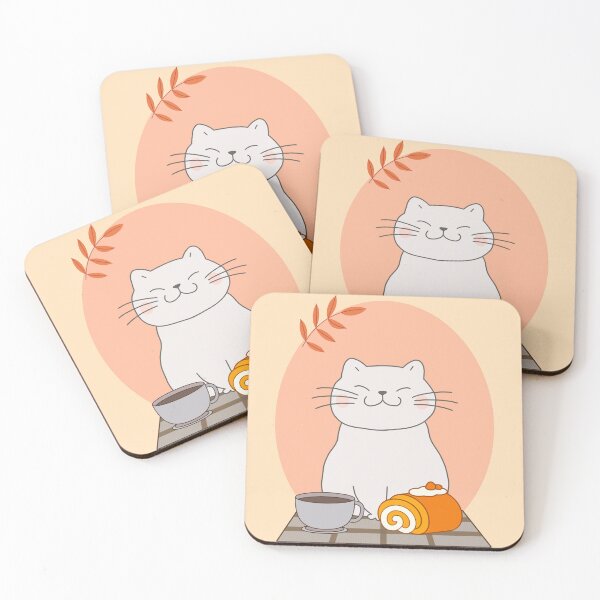 Item preview, Cute autumn cat designed and sold by Your-dream.