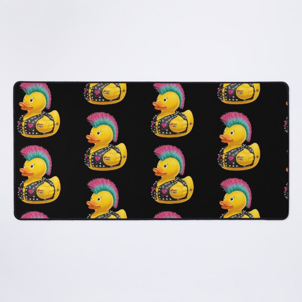 Item preview, Punk Rock Rubber Duck Mohawk designed and sold by TeeARTHY.
