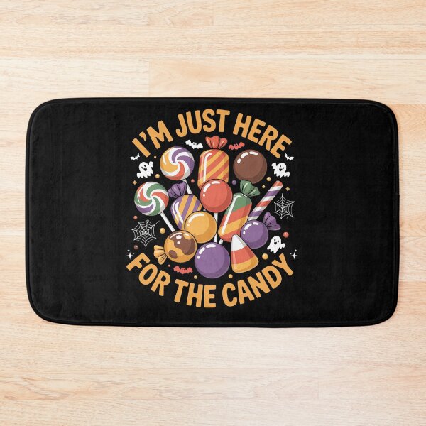Item preview, I’m Just Here for the Candy – Funny Halloween Trick or Treat Design designed and sold by ArtByKatti.